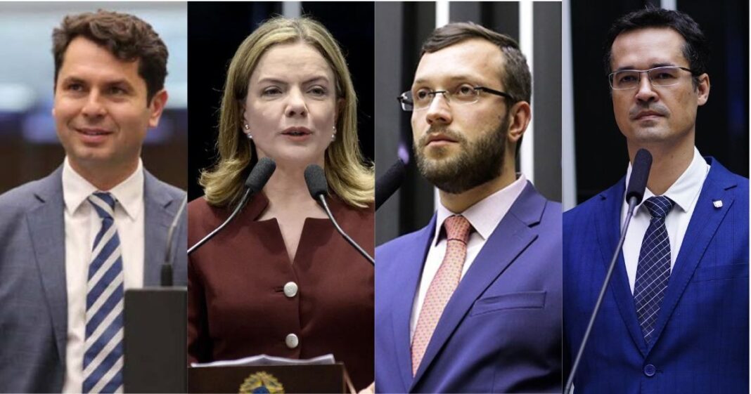 Quaest no Paraná para o Senado: Alexandre Curi, 15%; Gleisi, 11%; Filipe Barros e Deltan Dallagnol, 9%