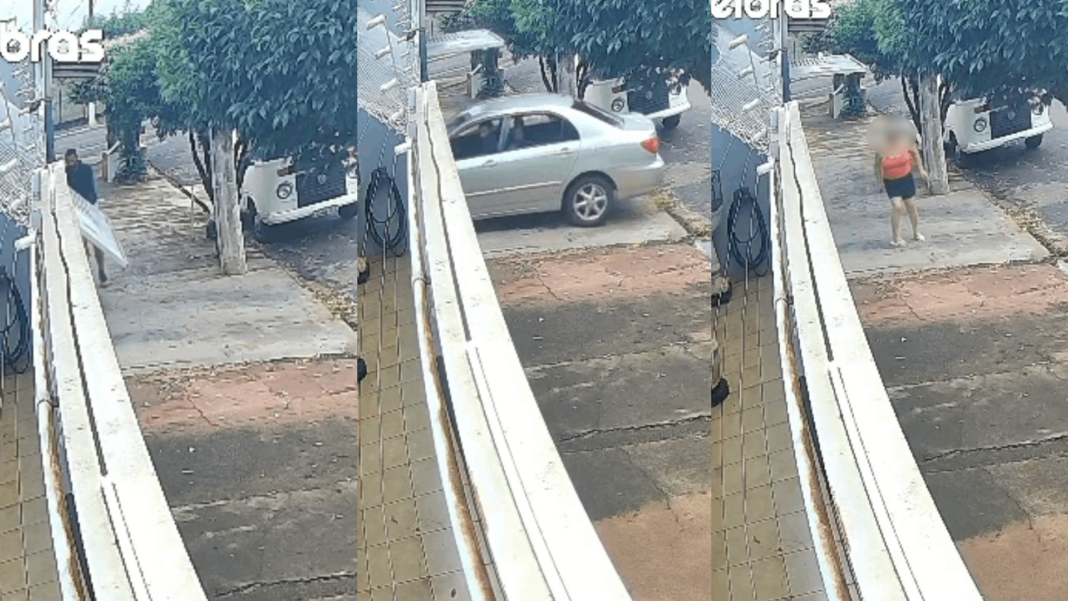 Homem furta carro da ex-mulher e destrói portão de garagem após ameaça em Pederneiras