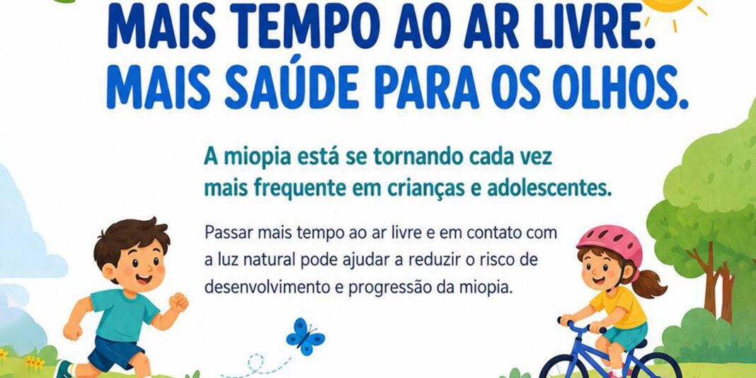 Oftalmologistas Alertam Sobre Crescimento da Miopia em Crianças e Jovens Ligada ao Uso de Telas