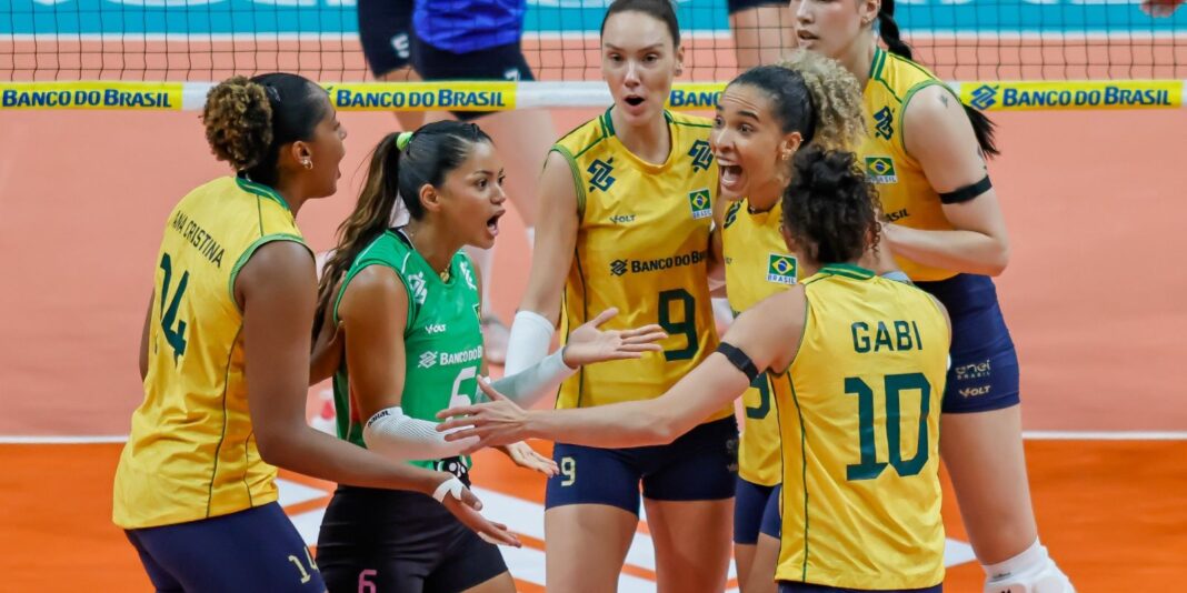 Vôlei feminino: Brasil vence Chile e decide vaga olímpica contra Argentina neste domingo