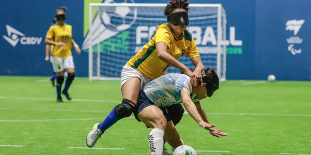 Seleção feminina de futebol de cegas fica com o vice-campeonato da Copa América após derrota para a Argentina
