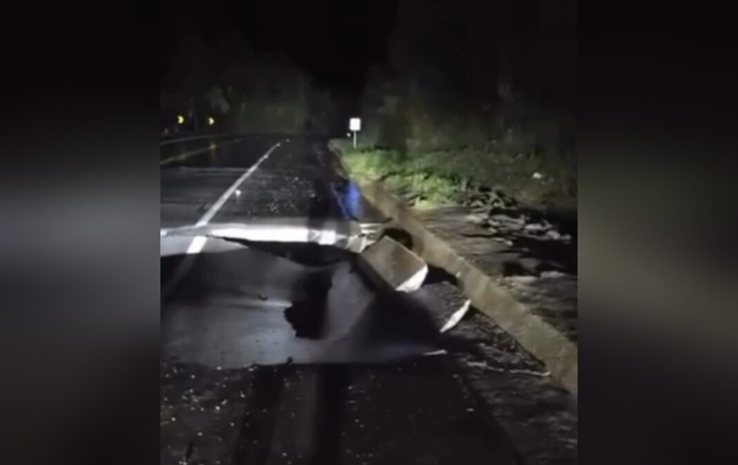 Trecho da SP-250 em Guapiara é liberado para tráfego leve após transtornos causados por chuvas intensas