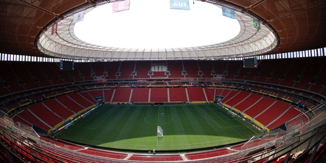Arena Mané Garrincha, em Brasília, sediará a inédita final em jogo único da Copa do Brasil