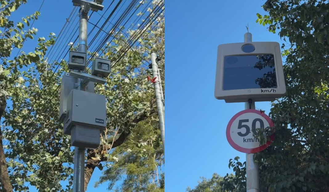 Em um mês, novos radares registram mais de 4,3 mil multas por excesso de velocidade em Presidente Prudente