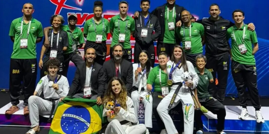 Parataekwondo brasileiro conquista quatro medalhas em Grand Prix na Coreia do Sul