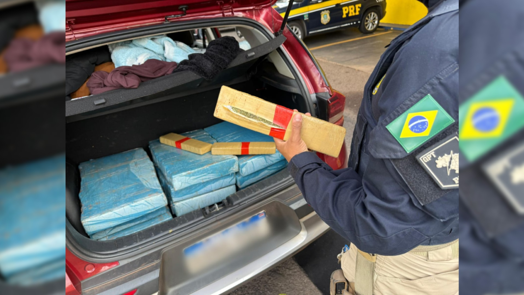 Três paraguaias presas com 130 kg de maconha na BR-153 em Ourinhos