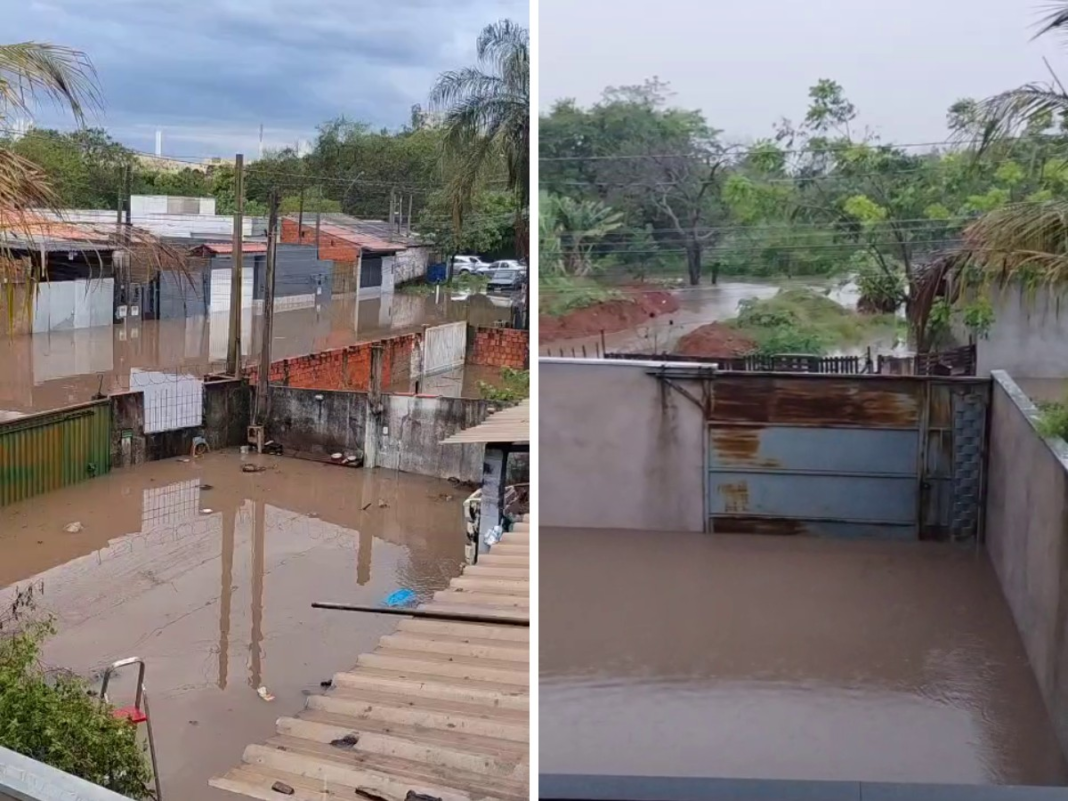 Chuva forte causa alagamentos em Sumaré, eleva rio em Monte Mor e derruba muros em Campinas