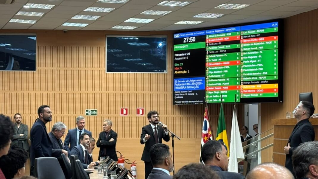 Cassação de mandato de vereador pode impactar candidatura de Vini Oliveira a deputado estadual