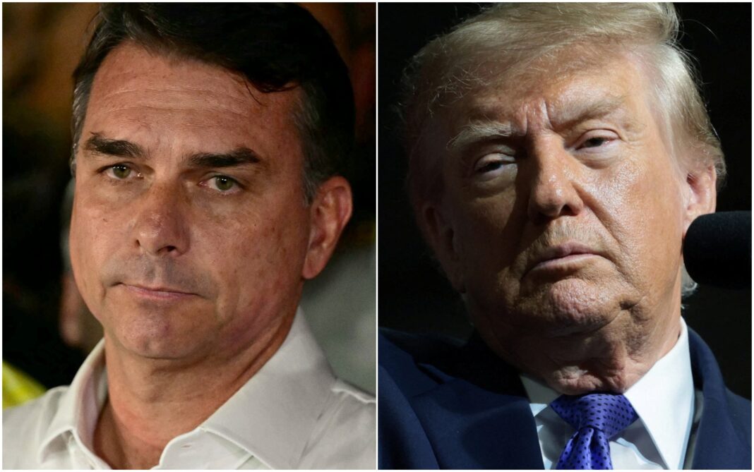 Flávio Bolsonaro e Donald Trump: afinidades e distâncias na política internacional