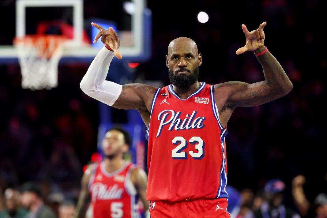 LeBron James brilha em vitória dos Sixers sobre os Knicks com 20 pontos